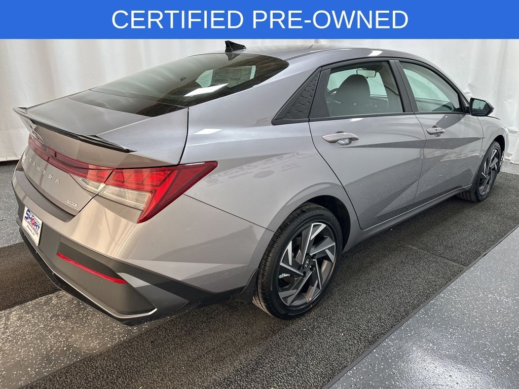 Certified 2025 Hyundai Elantra Hybrid SEL Sport Sedan