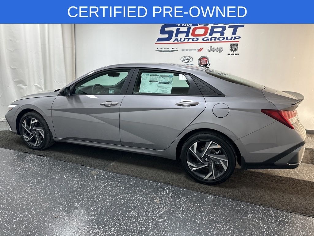Certified 2025 Hyundai Elantra Hybrid SEL Sport Sedan