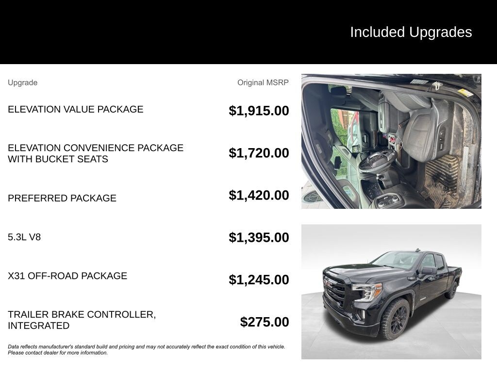 Used 2019 GMC Sierra 1500 Elevation Truck