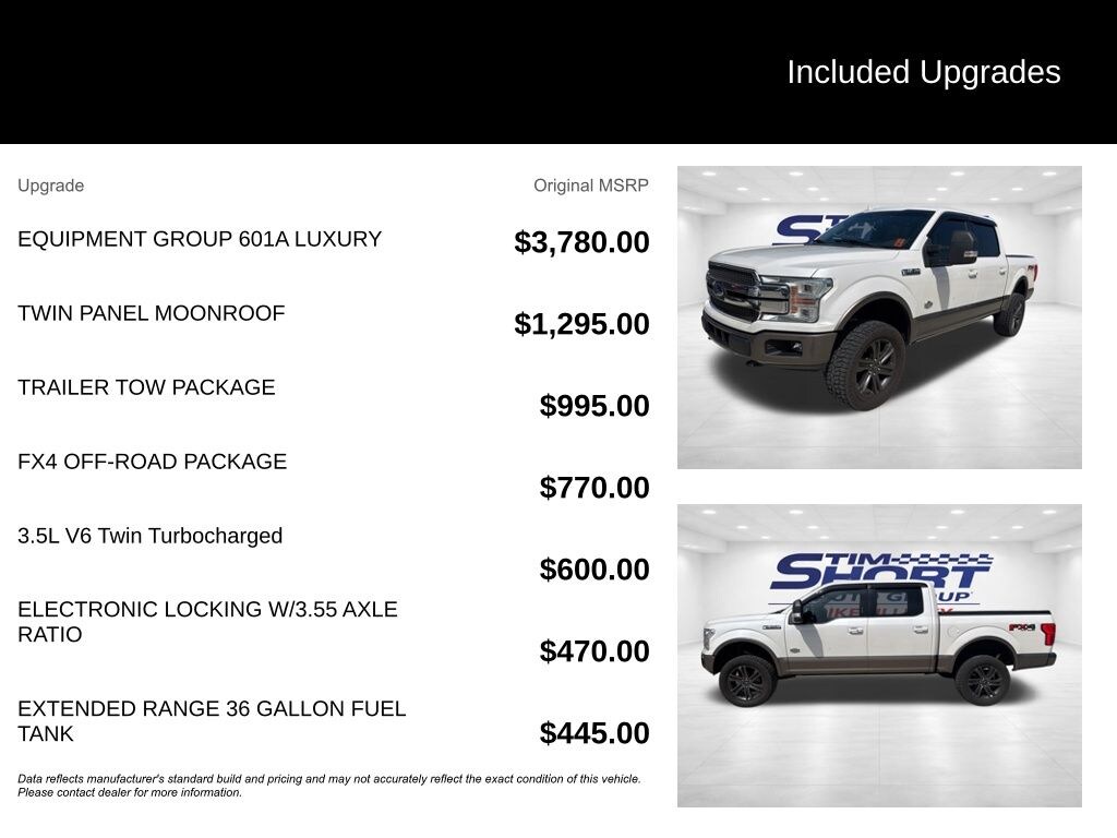 Used 2018 Ford F-150 King Ranch Truck