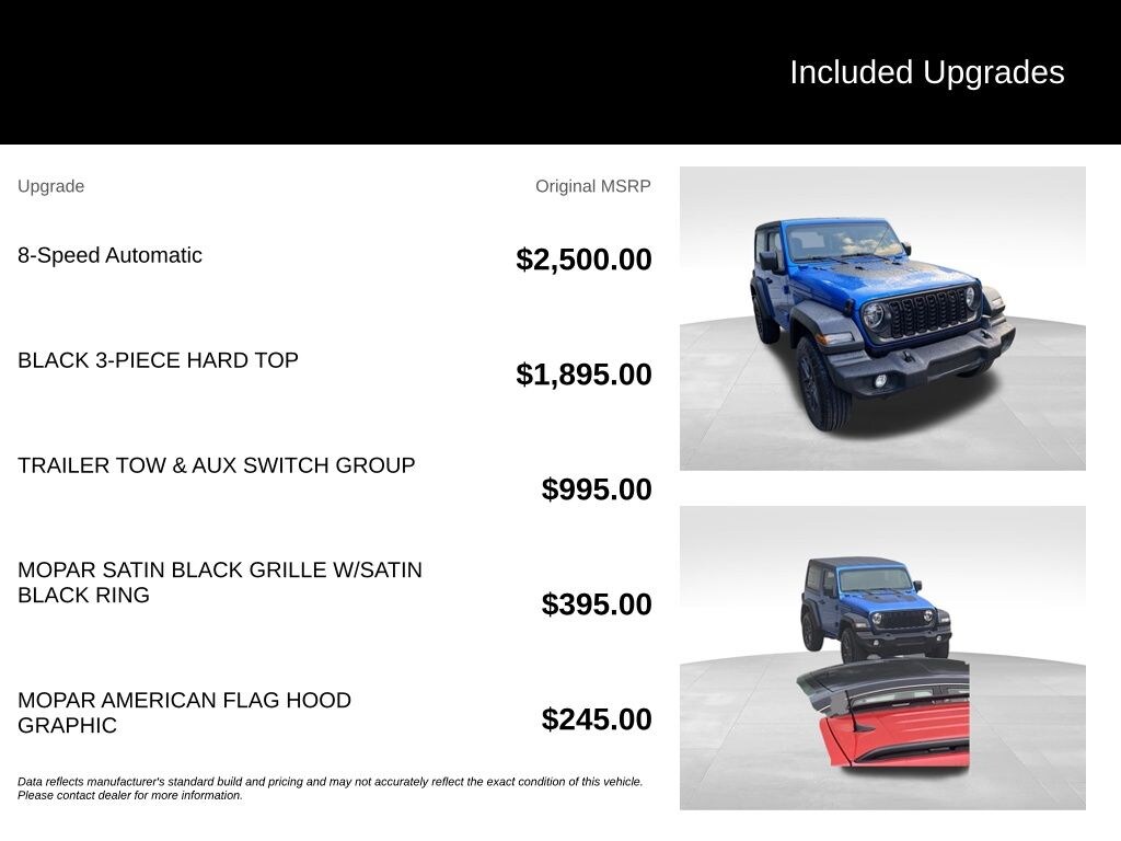 Used 2026 Jeep Wrangler Sport SUV