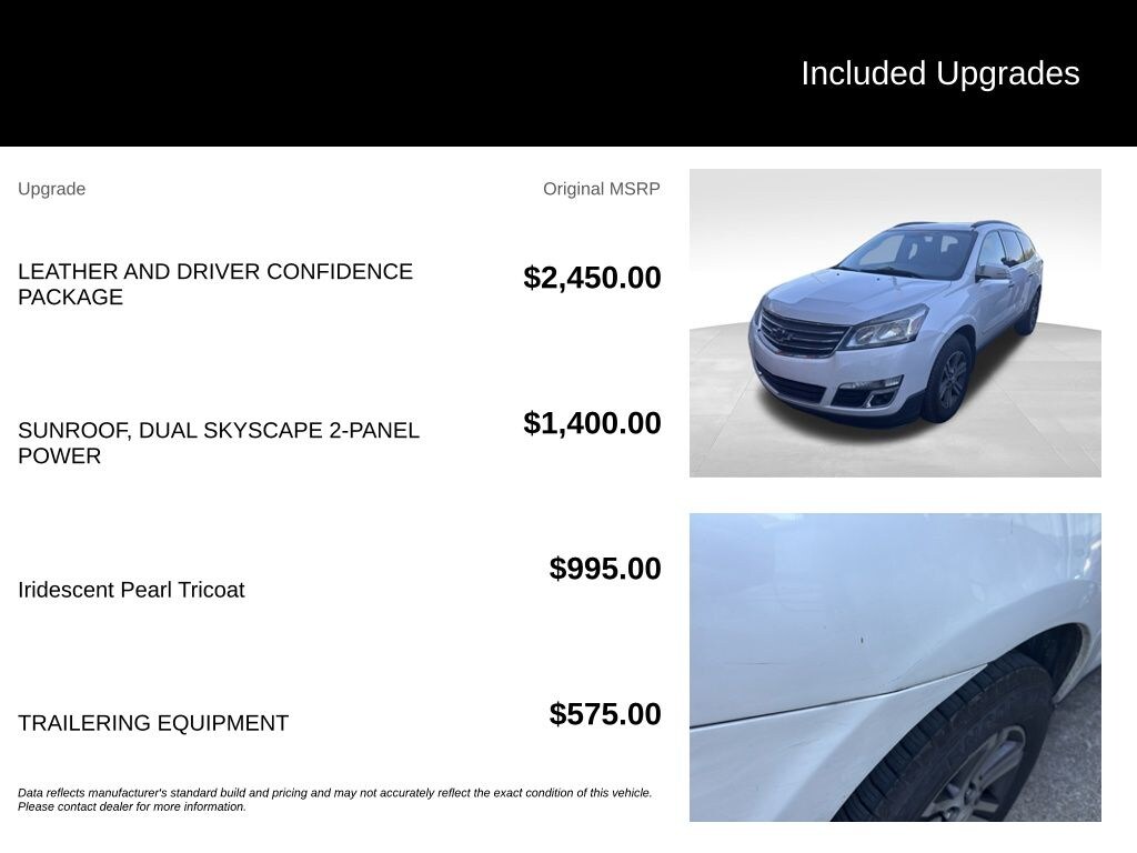 Used 2017 Chevrolet Traverse 2LT SUV