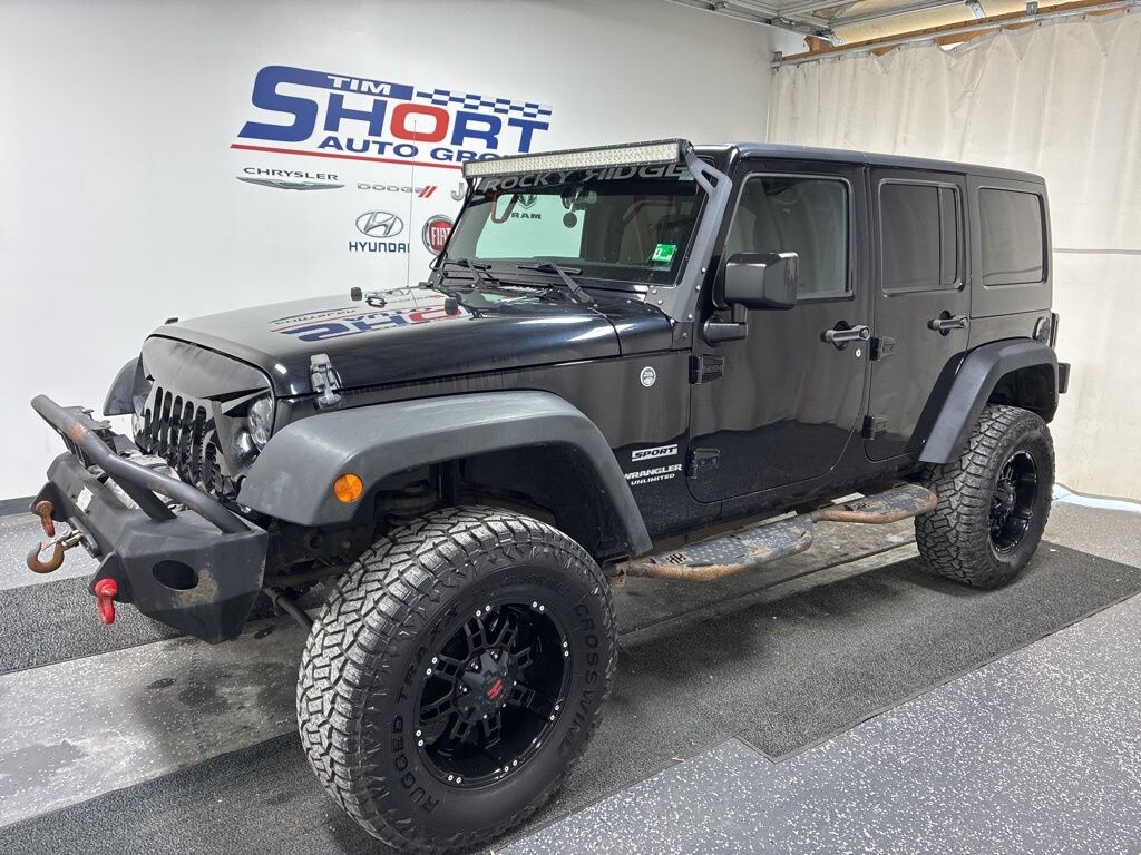 Used 2016 Jeep Wrangler Unlimited Sport SUV