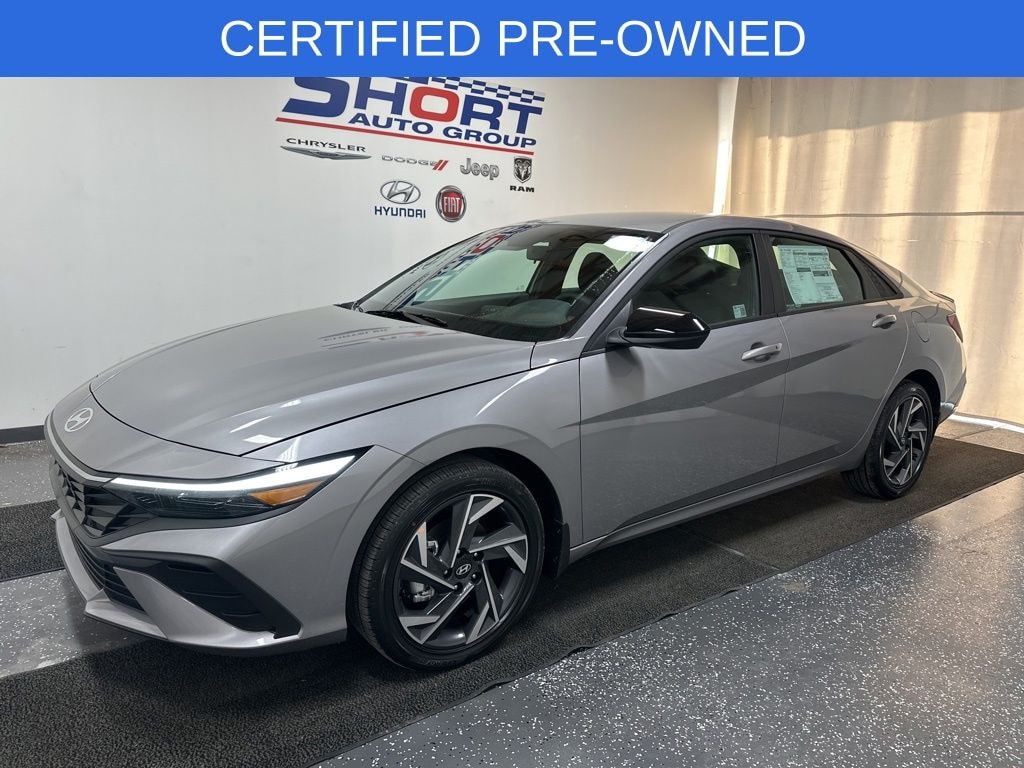 Certified 2025 Hyundai Elantra Hybrid SEL Sport Sedan