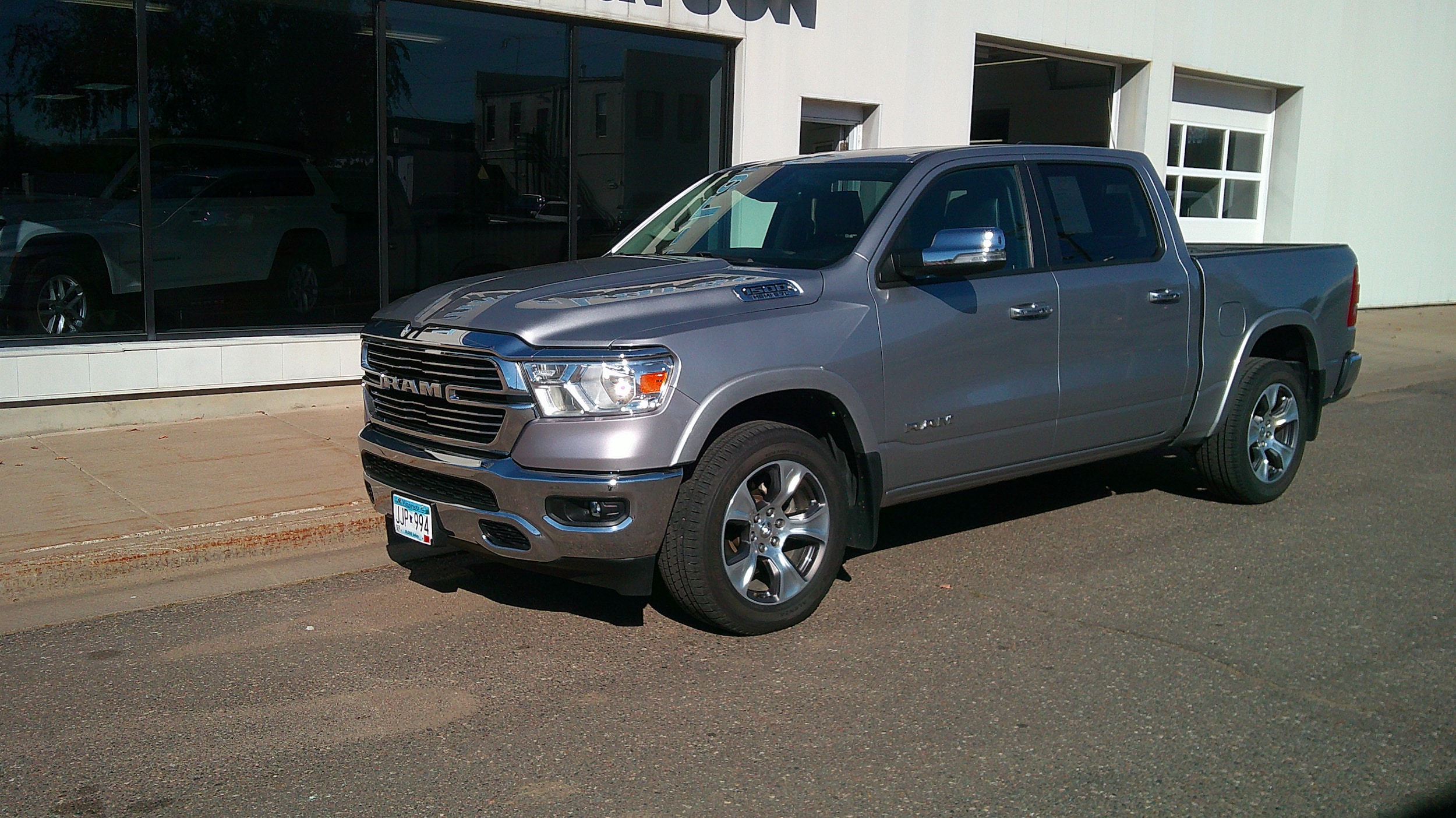 Used 2022 RAM Ram 1500 Pickup Laramie with VIN 1C6SRFJT9NN351890 for sale in Mora, Minnesota