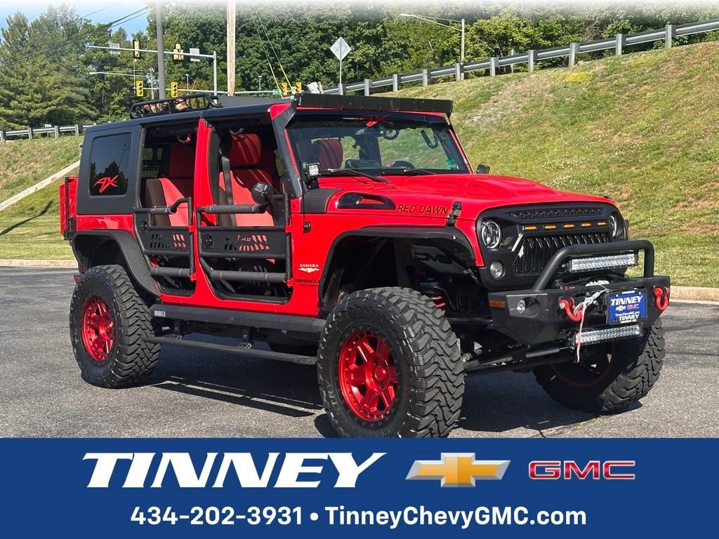 Used 2014 Jeep Wrangler Unlimited Sahara SUV