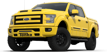 yellow ford tonka truck for sale