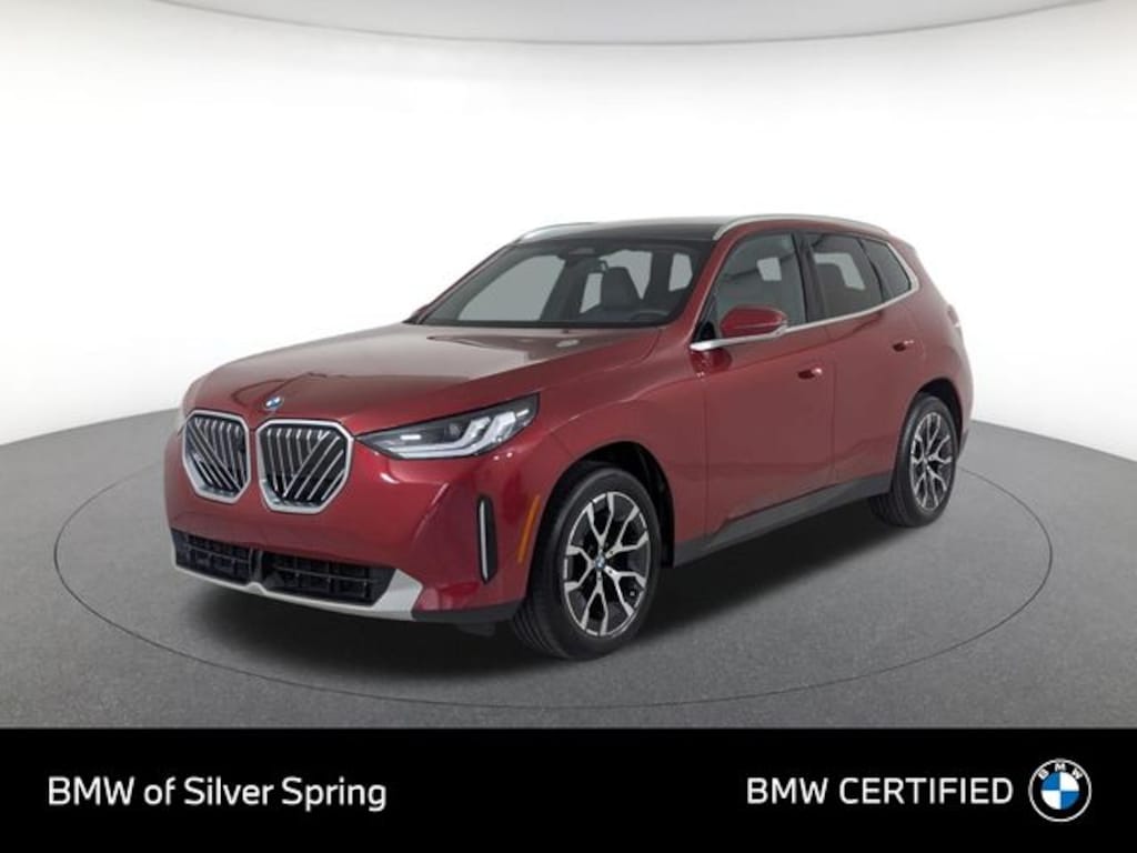 Certified 2025 BMW X3 30 xDrive SUV
