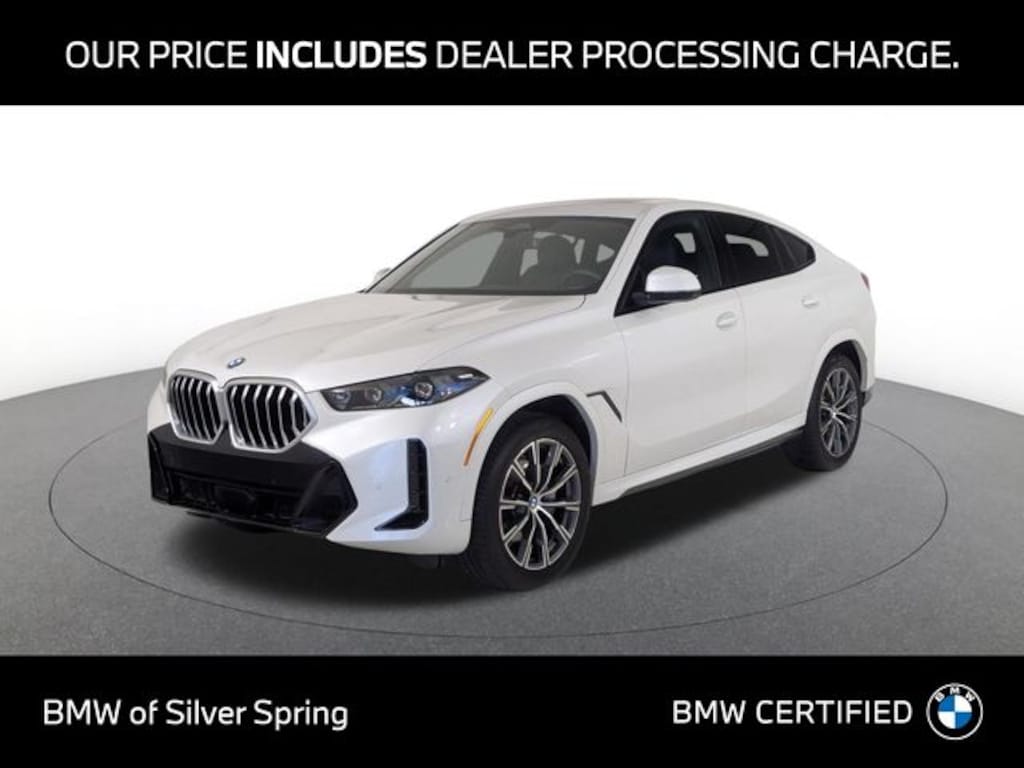 Certified 2025 BMW X6 xDrive40i SUV