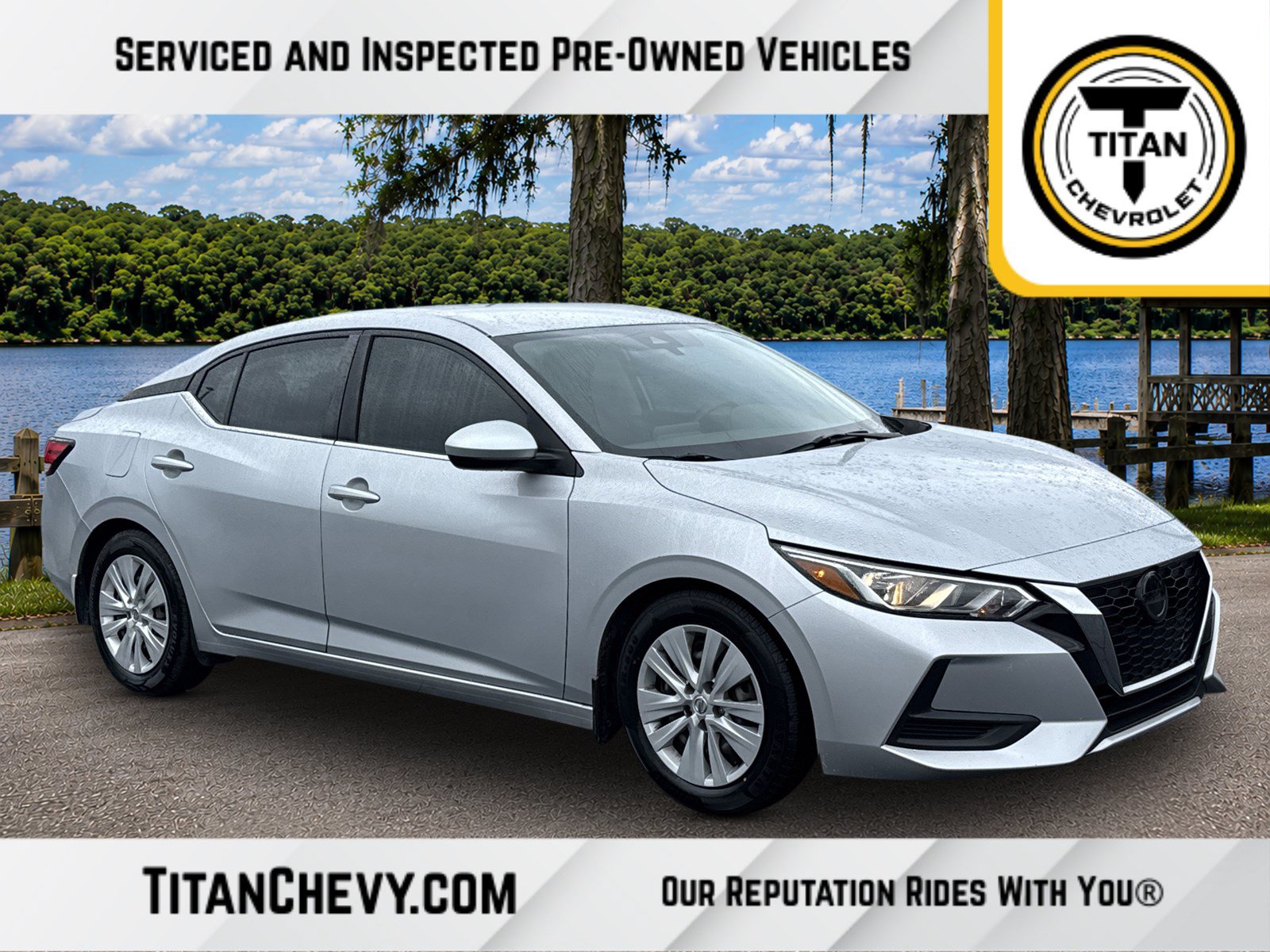 Used 2020 Nissan Sentra S with VIN 3N1AB8BV3LY252358 for sale in Starke, FL