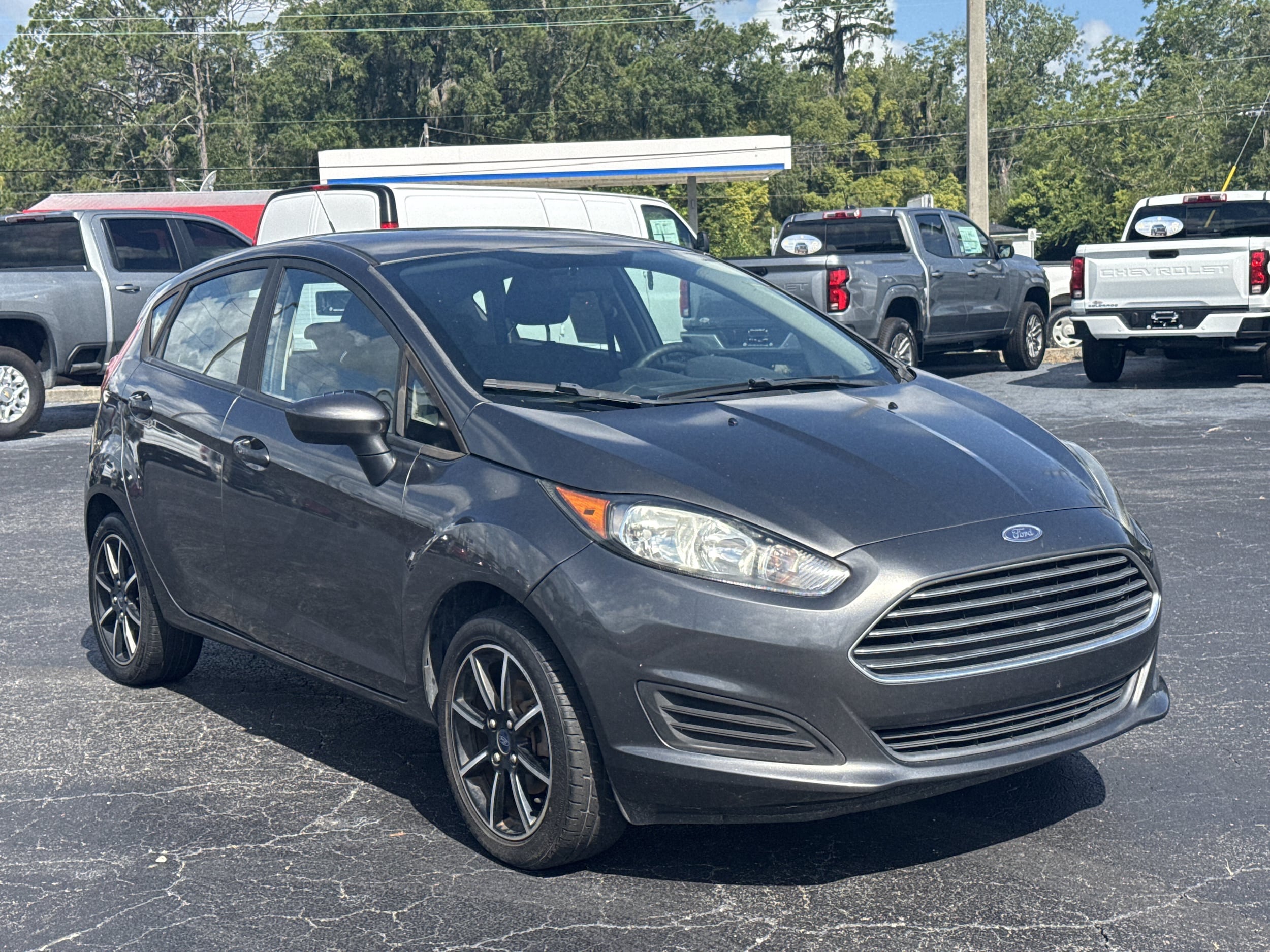 Used 2018 Ford Fiesta SE with VIN 3FADP4EJ7JM142081 for sale in Starke, FL