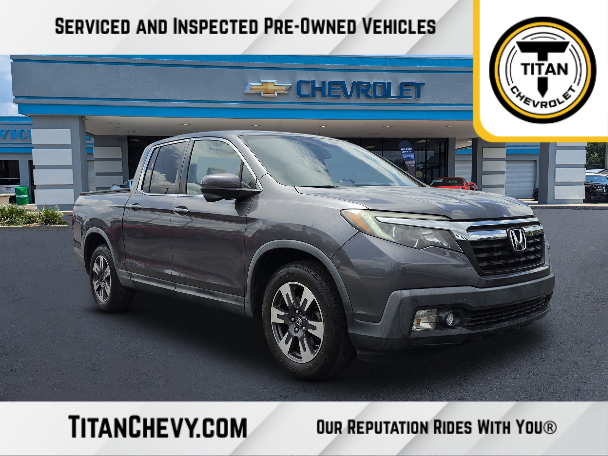 2017 Honda Ridgeline RTL-T