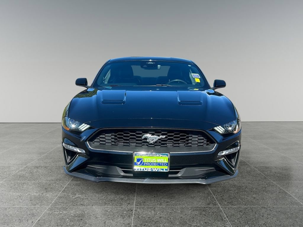 Used 2021 Ford Mustang EcoBoost with VIN 1FA6P8TH6M5113858 for sale in Tacoma, WA