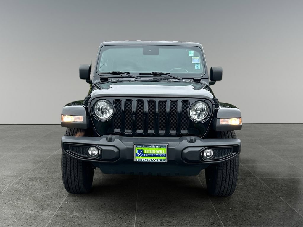 Used 2021 Jeep Wrangler Unlimited Sahara Altitude with VIN 1C4HJXEN5MW837472 for sale in Tacoma, WA