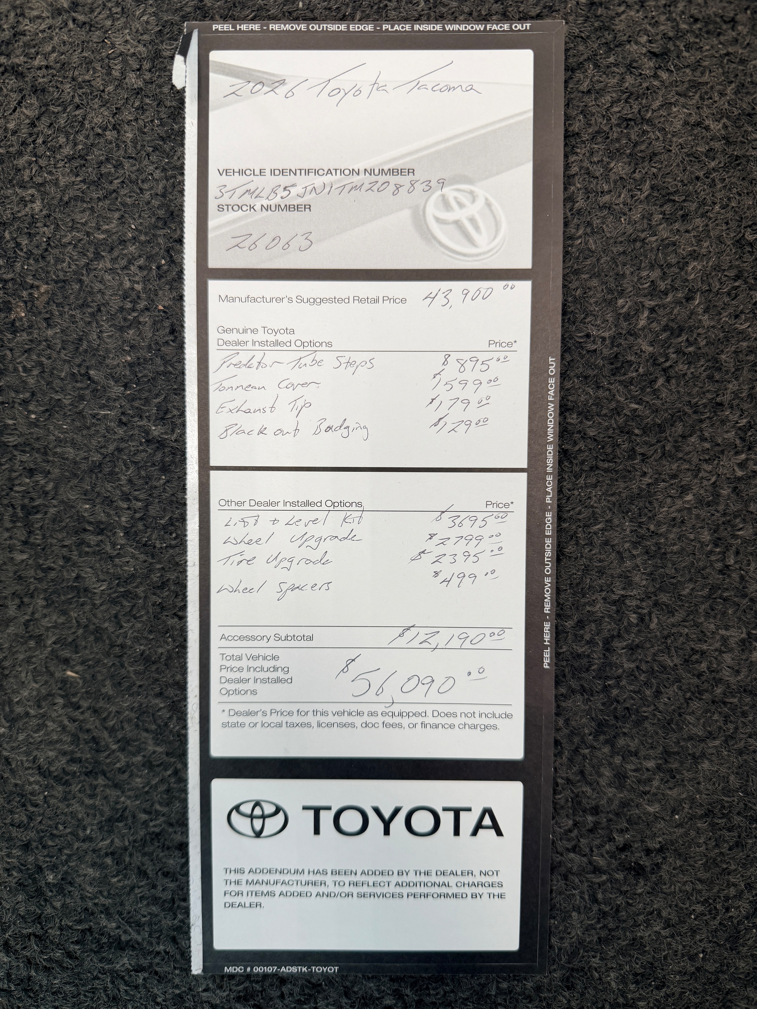 2026 Toyota Tacoma SR5 - Photo 8