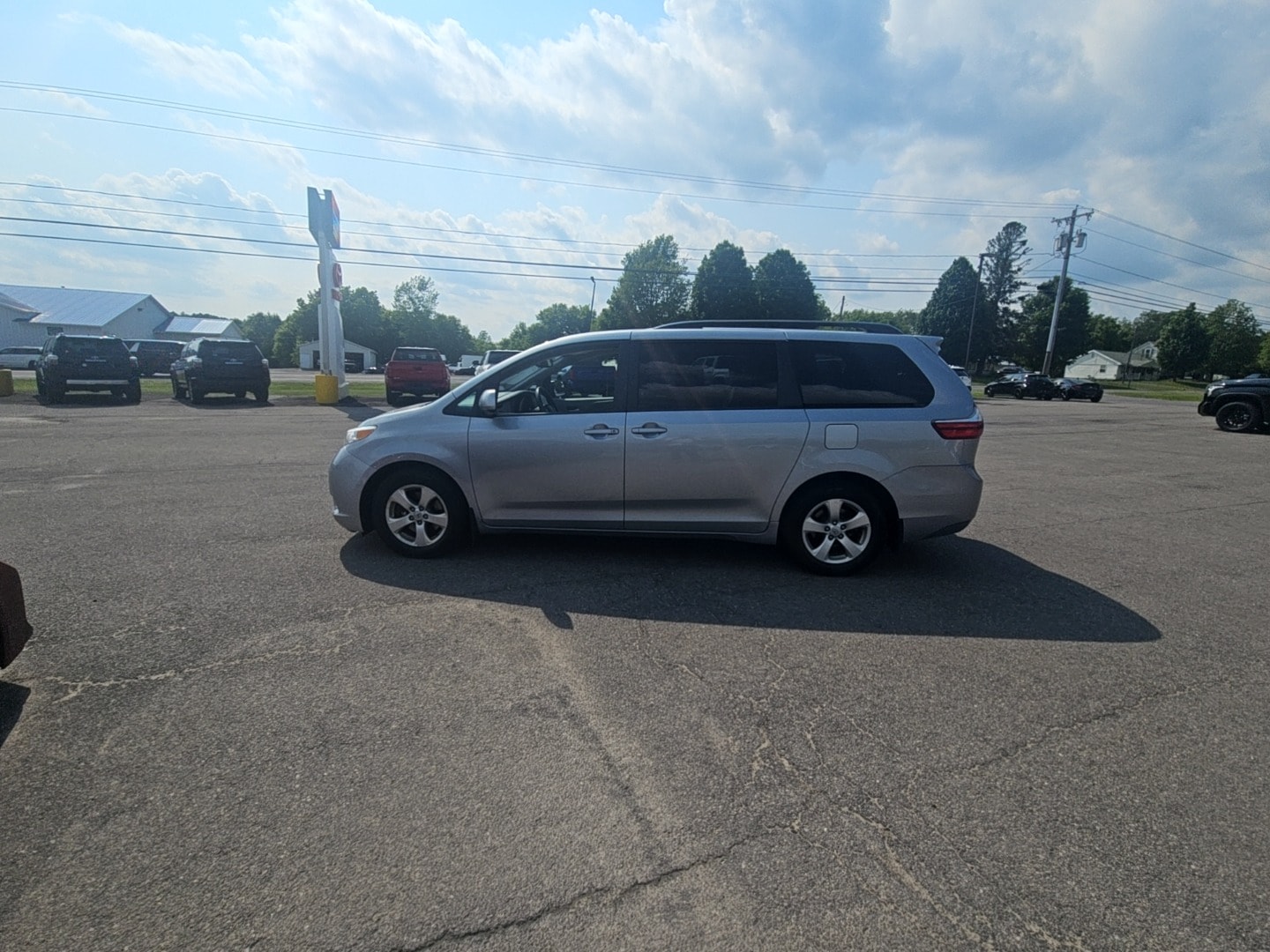 Used 2017 Toyota Sienna LE with VIN 5TDKZ3DC3HS842473 for sale in Potsdam, NY