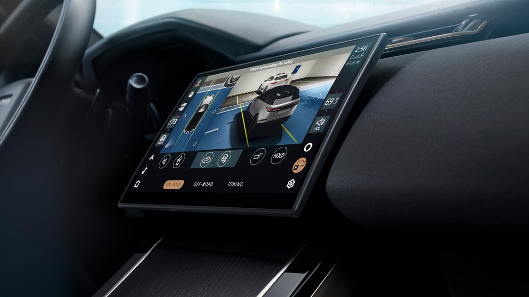 Range Rover Velar Interior Technology