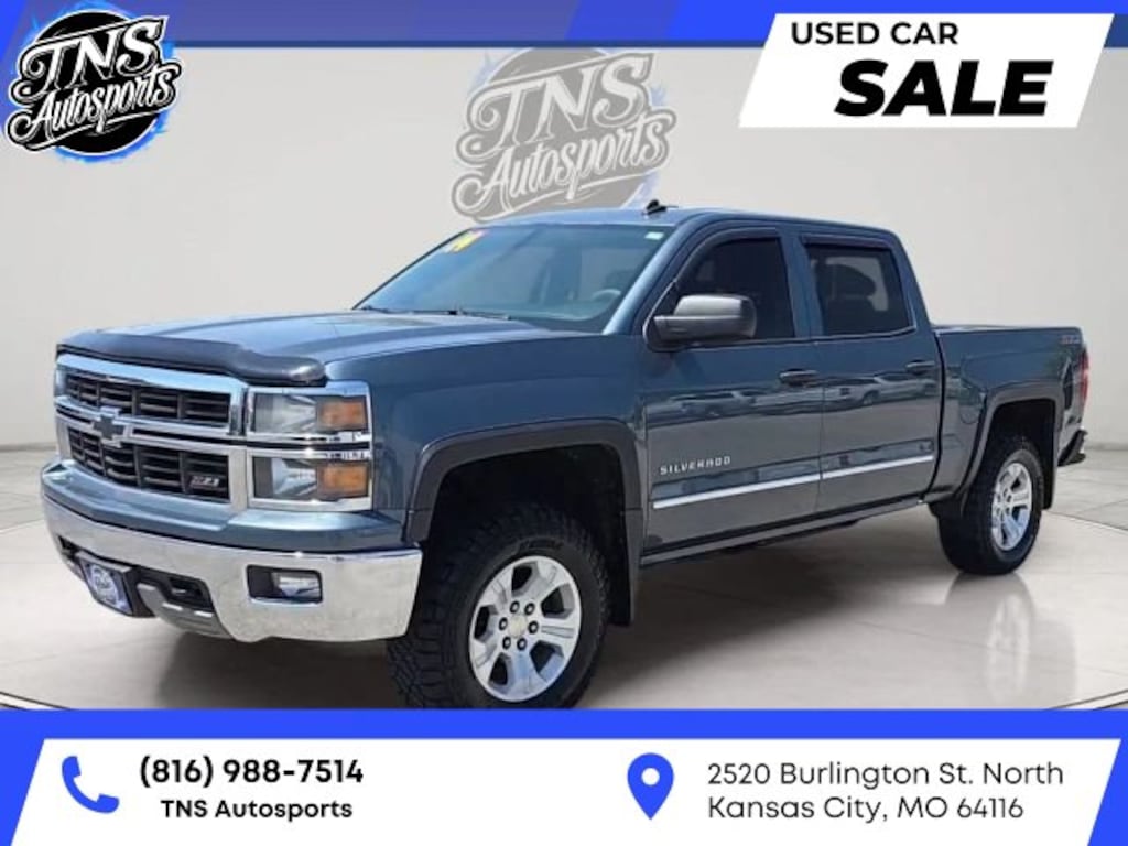 Used 2014 Chevrolet Silverado 1500 LT 4WD Crew Cab 143.5 LT w/2LT