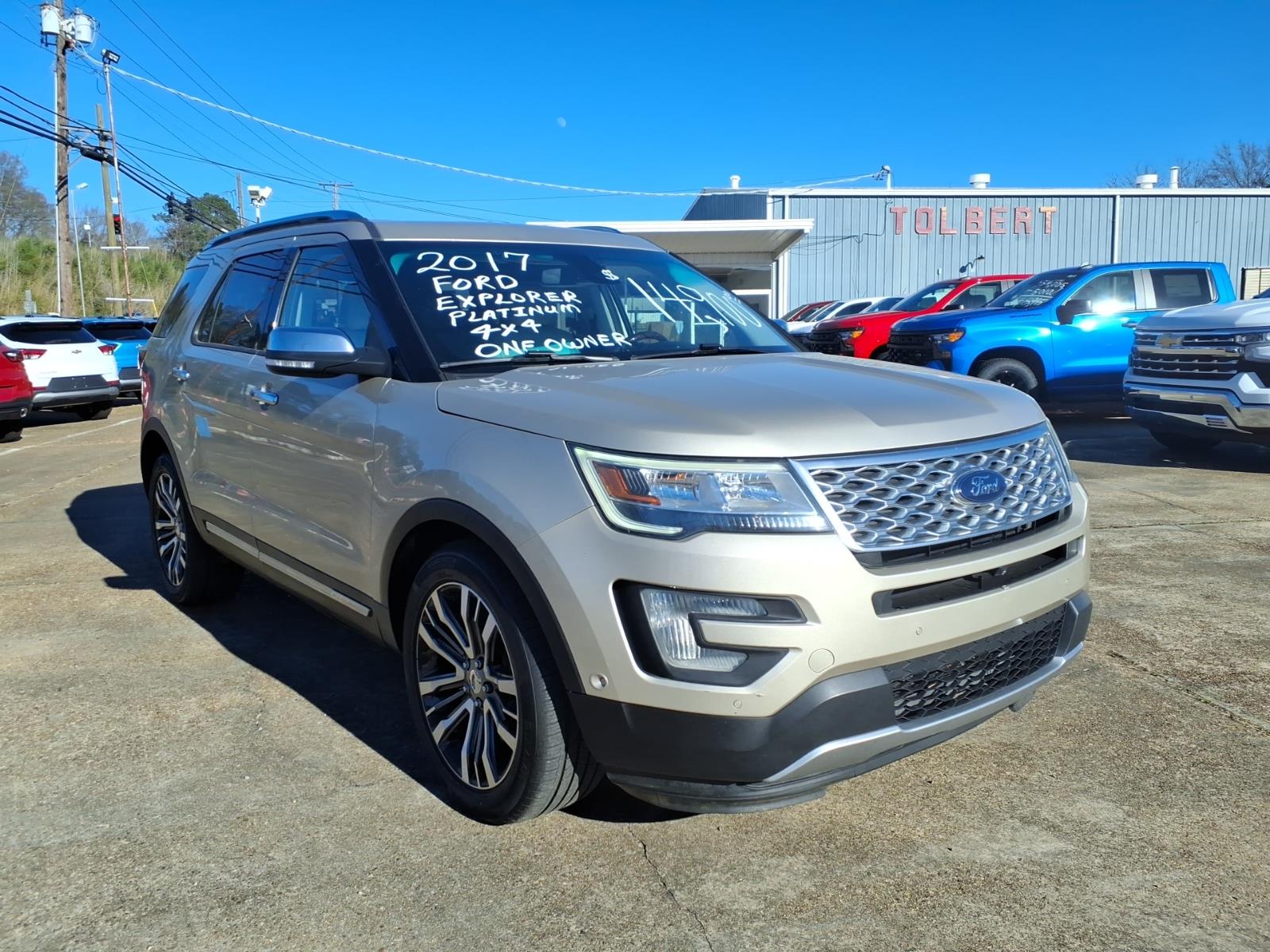 Used 2017 Ford Explorer Platinum with VIN 1FM5K8HT0HGB12793 for sale in Philadelphia, MS
