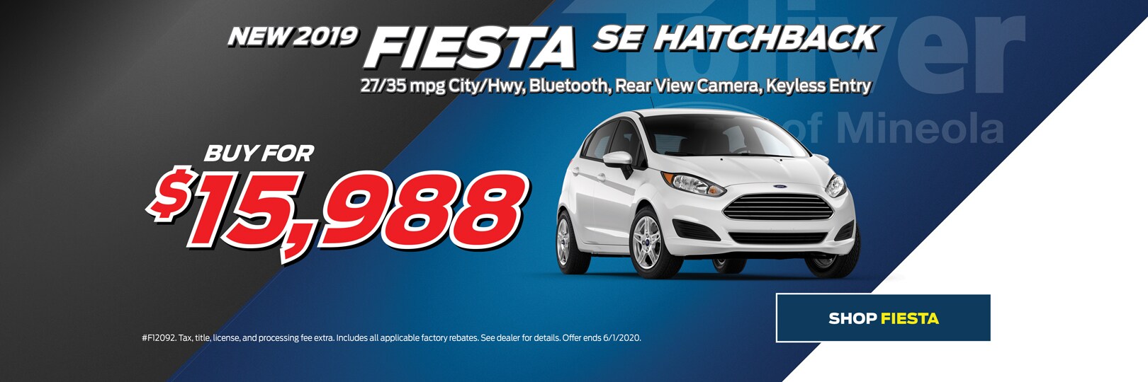 Toliver Ford of Mineola Ford Dealership in Mineola TX