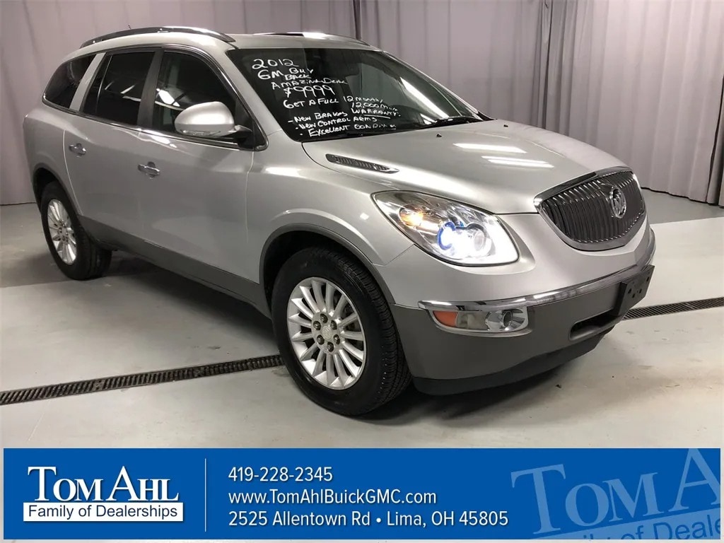 Grey Pre-Owned Buick Enclave SUV For Sale at Tom Ahl Dealership