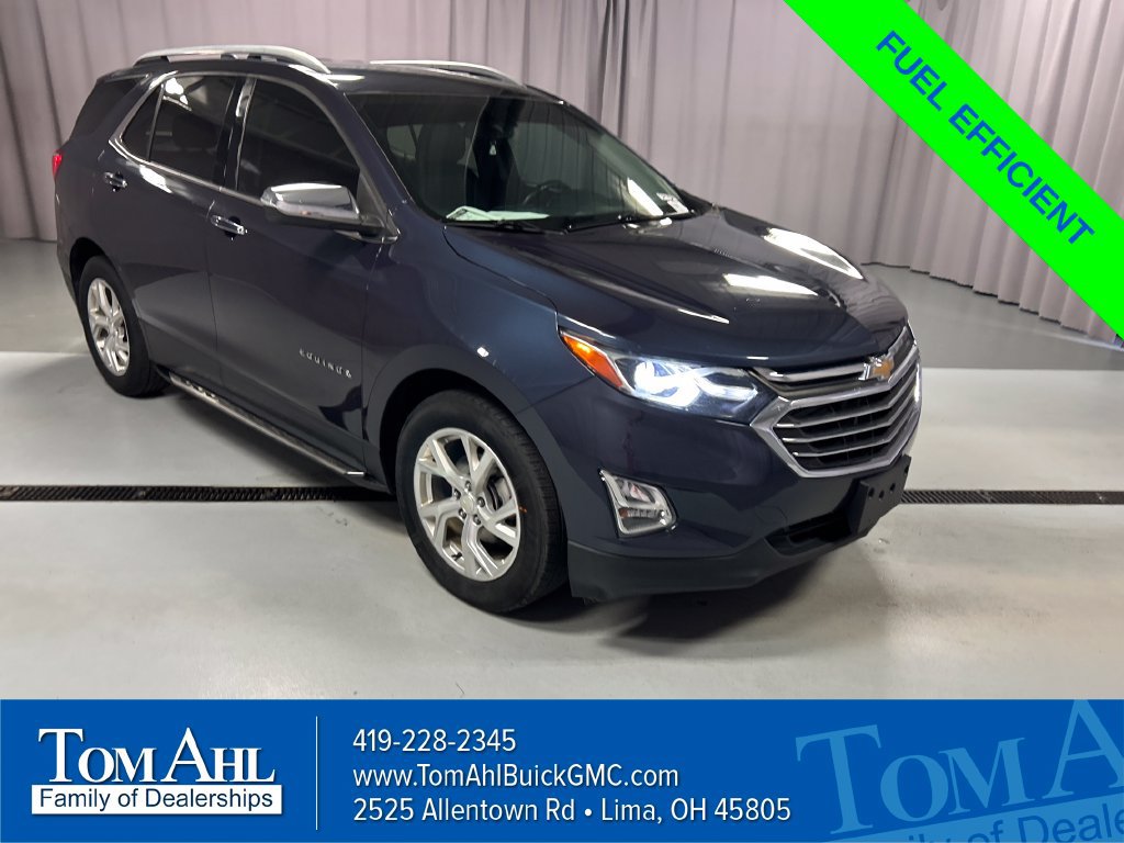 Used 2018 Chevrolet Equinox Premier with VIN 3GNAXMEV0JL304162 for sale in Lima, OH