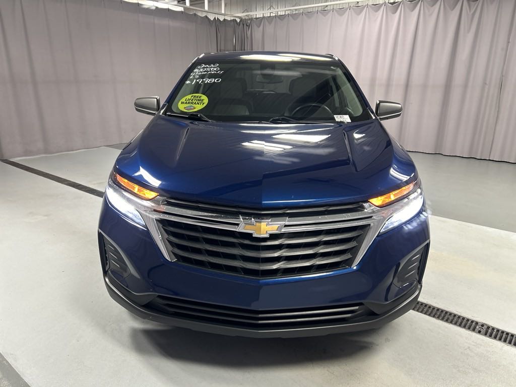 Used 2022 Chevrolet Equinox LS with VIN 2GNAXFEV0N6124668 for sale in Lima, OH