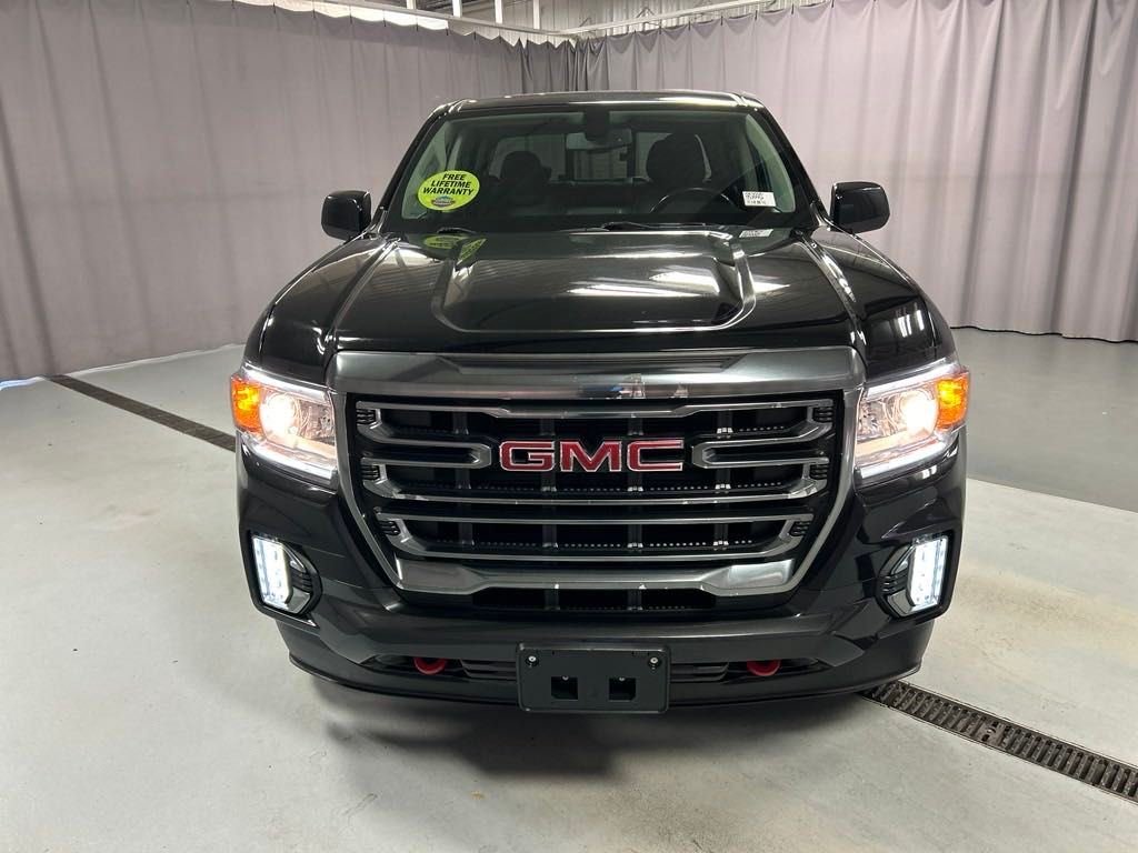 Used 2021 GMC Canyon AT4 with VIN 1GTG6FEN3M1273258 for sale in Lima, OH