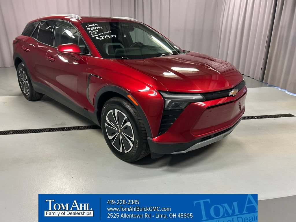 Used 2024 Chevrolet Blazer EV LT with VIN 3GNKDBRJ2RS222332 for sale in Lima, OH