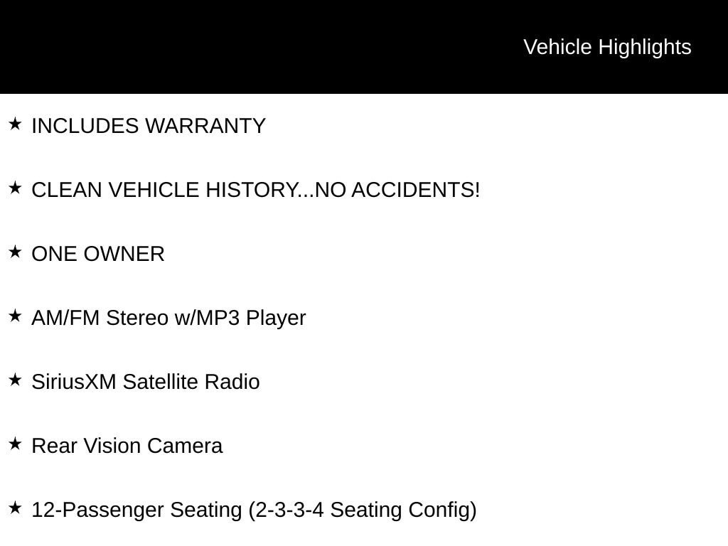 2017 Chevrolet Express Passenger LS's photo