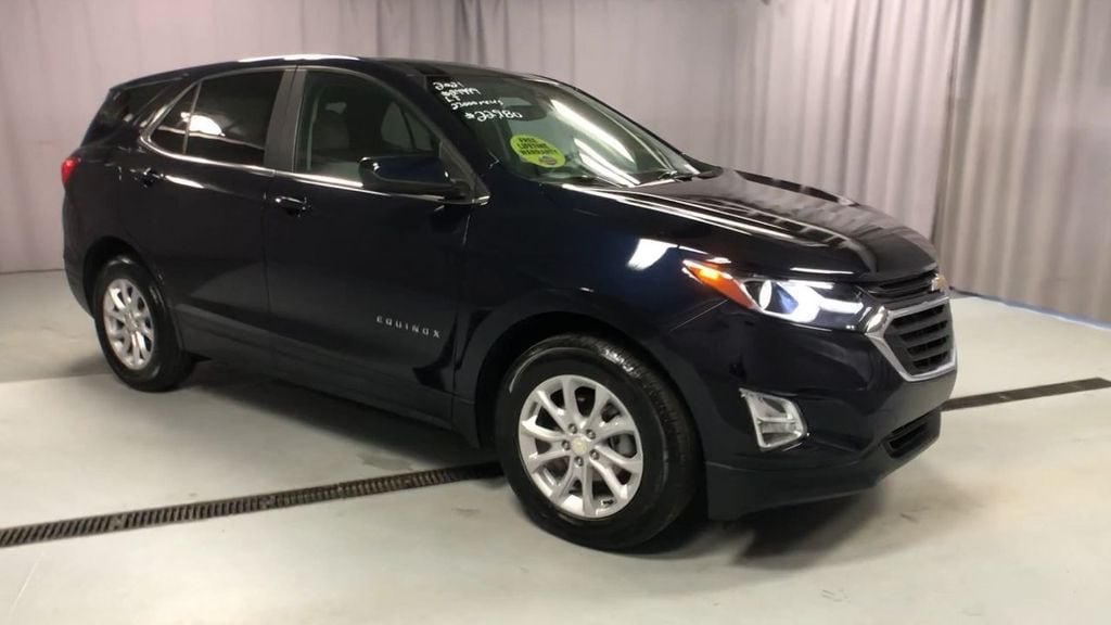 Used 2021 Chevrolet Equinox LT with VIN 3GNAXKEV3MS108120 for sale in Lima, OH