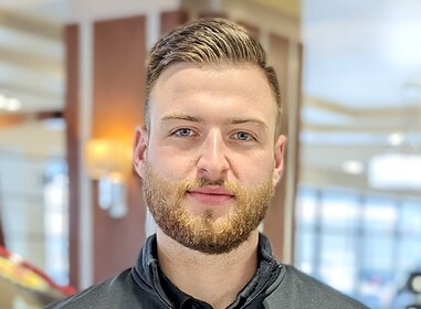 Staff member Braden Bowman from ID_70b7ee2c595c
