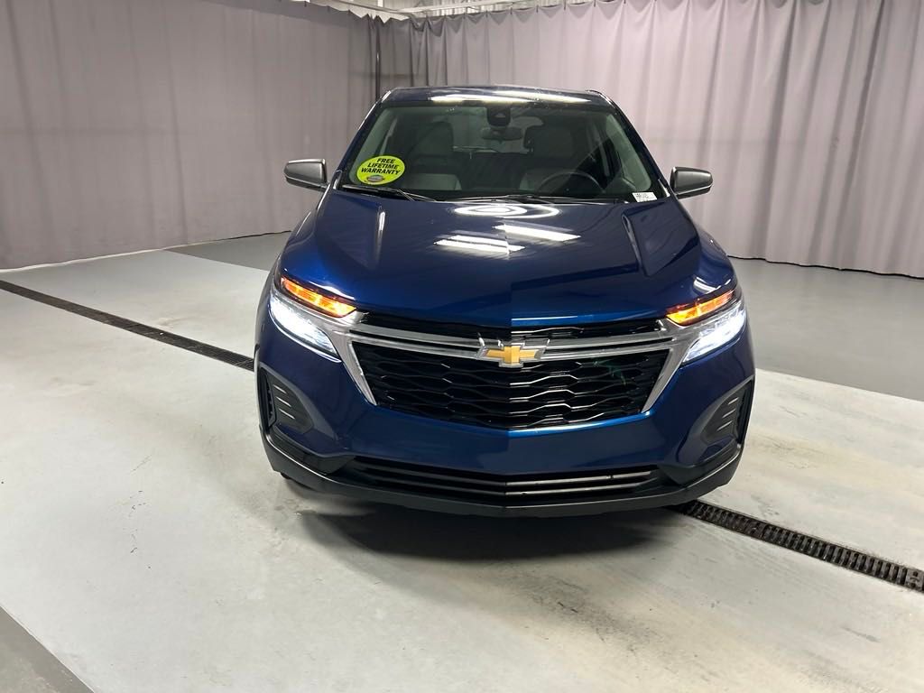 Used 2022 Chevrolet Equinox LS with VIN 3GNAXHEV6NS243693 for sale in Lima, OH