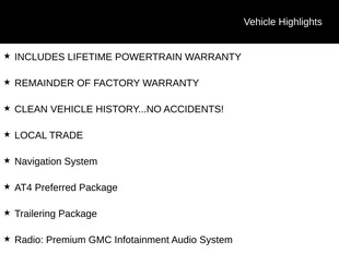 2023 GMC Sierra 1500 AT4 Truck Crew Cab