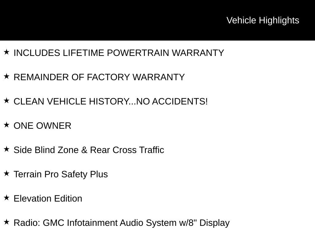 2023 GMC Terrain SLT's photo
