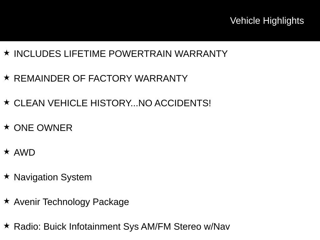 2024 Buick Enclave Avenir's photo