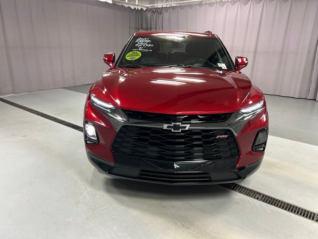 Used 2021 Chevrolet Blazer RS with VIN 3GNKBERS8MS579247 for sale in Lima, OH