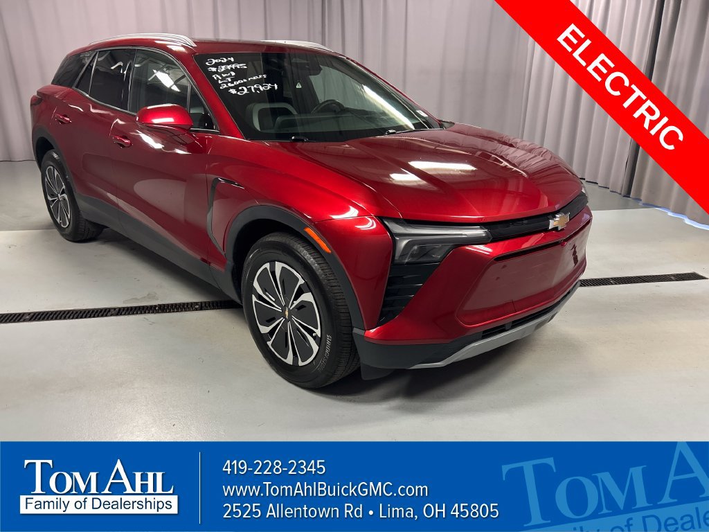 Used 2024 Chevrolet Blazer EV LT with VIN 3GNKDBRJ2RS222332 for sale in Lima, OH