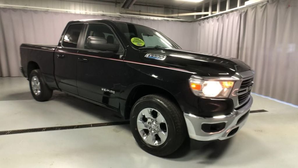 Used 2021 RAM Ram 1500 Pickup Big Horn/Lone Star with VIN 1C6RRFBG4MN586793 for sale in Lima, OH