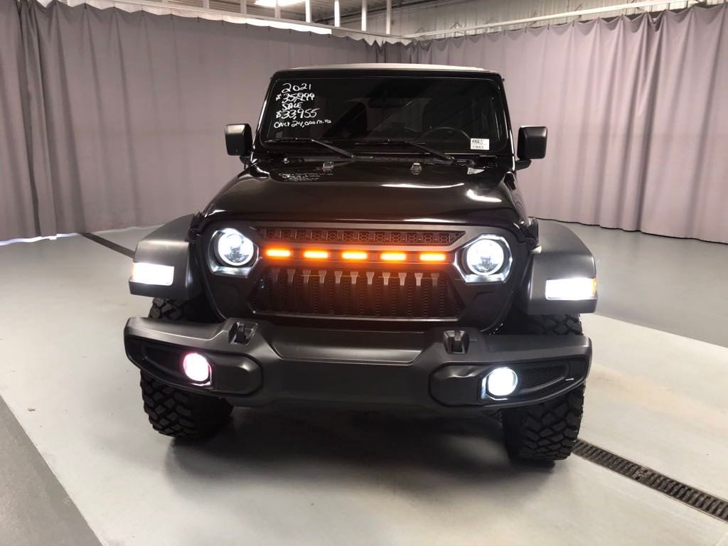 Used 2021 Jeep Wrangler Unlimited Willys Sport with VIN 1C4HJXDN2MW856417 for sale in Lima, OH