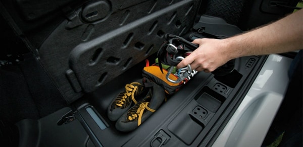 2017 Jeep Wrangler Cargo space