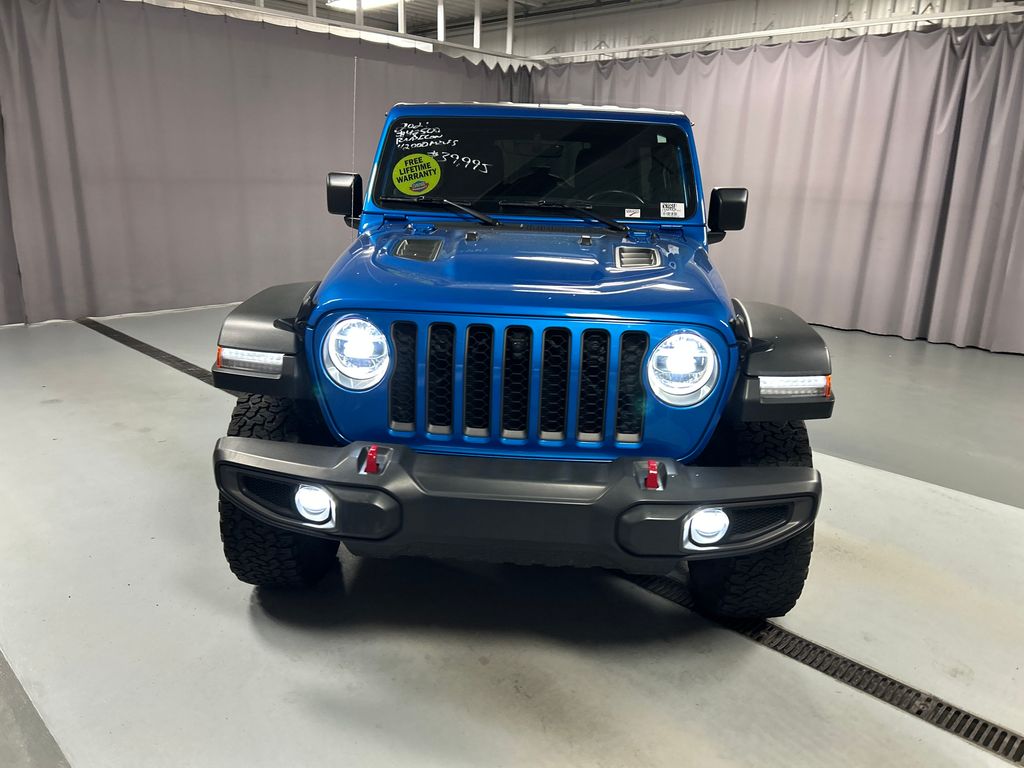 Used 2021 Jeep Wrangler Unlimited Rubicon with VIN 1C4JJXFMXMW658349 for sale in Lima, OH
