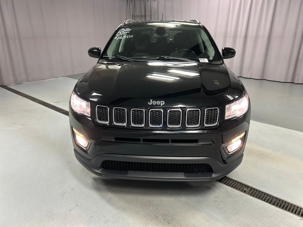 Used 2020 Jeep Compass Latitude with VIN 3C4NJDBB3LT174886 for sale in Lima, OH