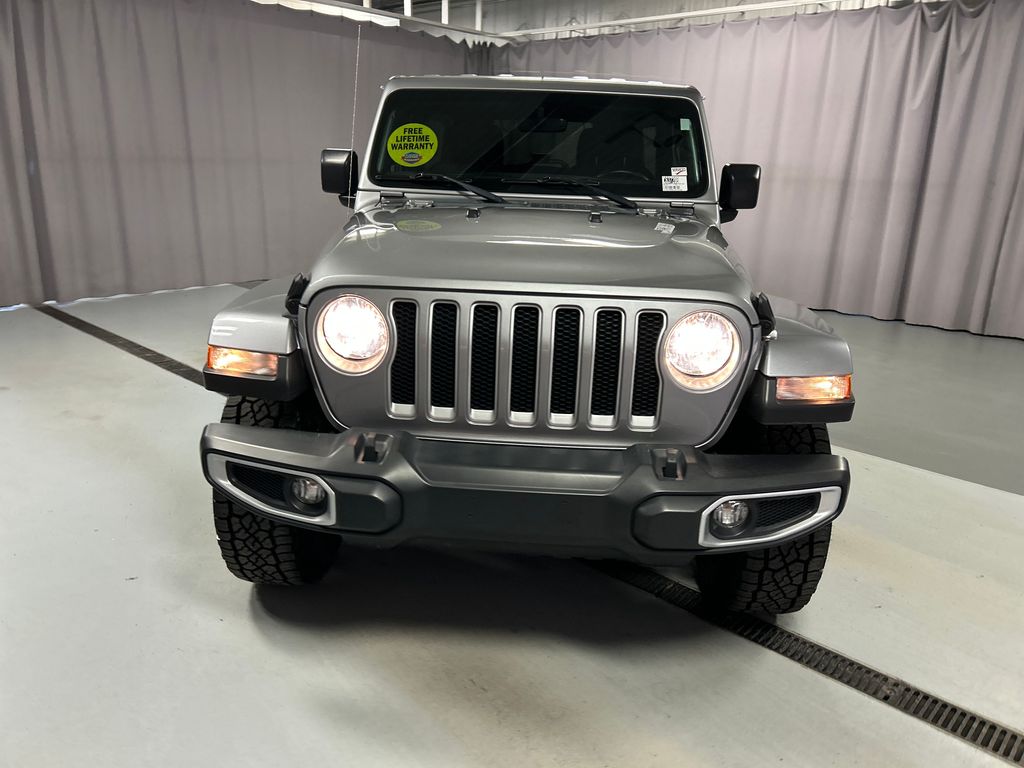 Used 2020 Jeep Wrangler Unlimited Sahara with VIN 1C4HJXEN4LW115330 for sale in Lima, OH