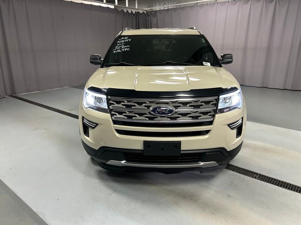 Used 2018 Ford Explorer XLT with VIN 1FM5K8DH3JGA18799 for sale in Lima, OH