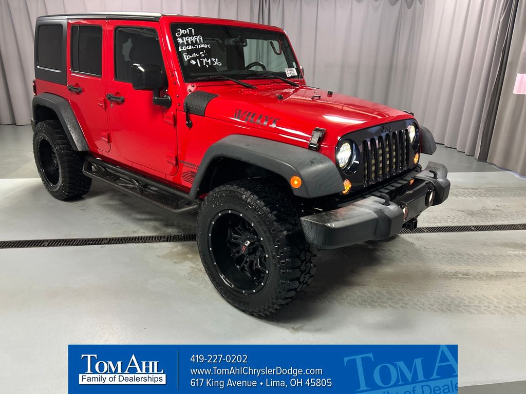 2017 Jeep Wrangler Unlimited Willys Wheeler