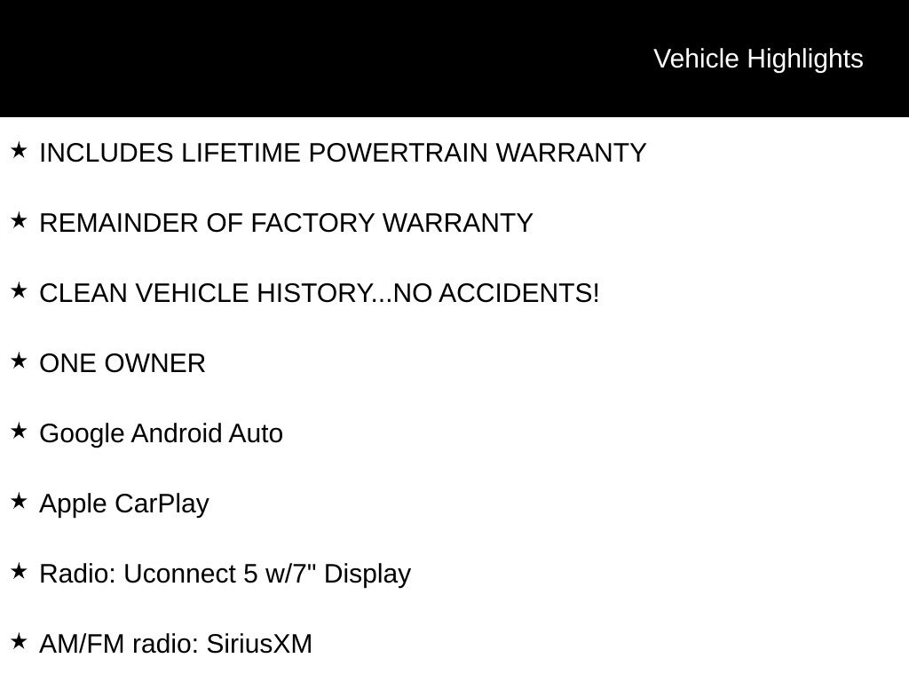 2023 Chrysler Voyager LX