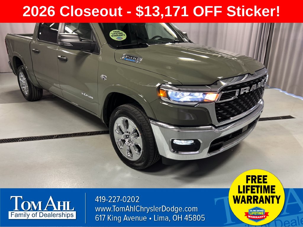 2026 Ram 1500 BIG HORN CREW CAB 4X4 5'7 BOX Pickup C23179