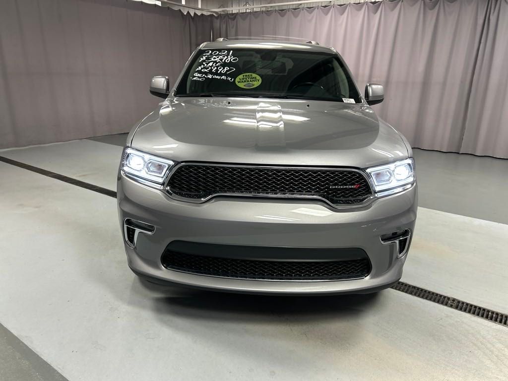 Used 2021 Dodge Durango SXT Plus with VIN 1C4RDJAG6MC764579 for sale in Lima, OH