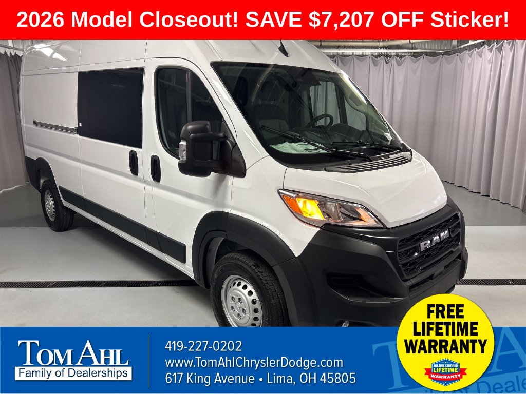 2026 RAM ProMaster Cargo Van Tradesman